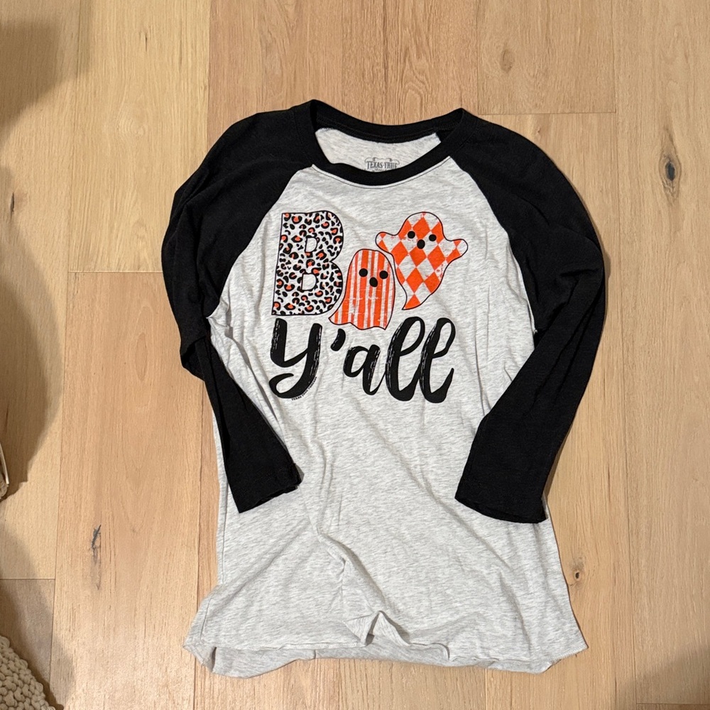Boo yall baseball tee